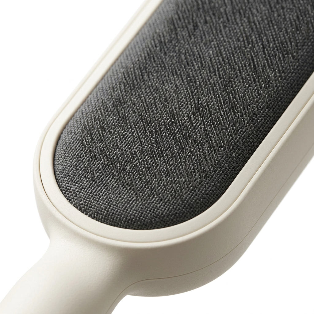A textil kefefelület részletei
